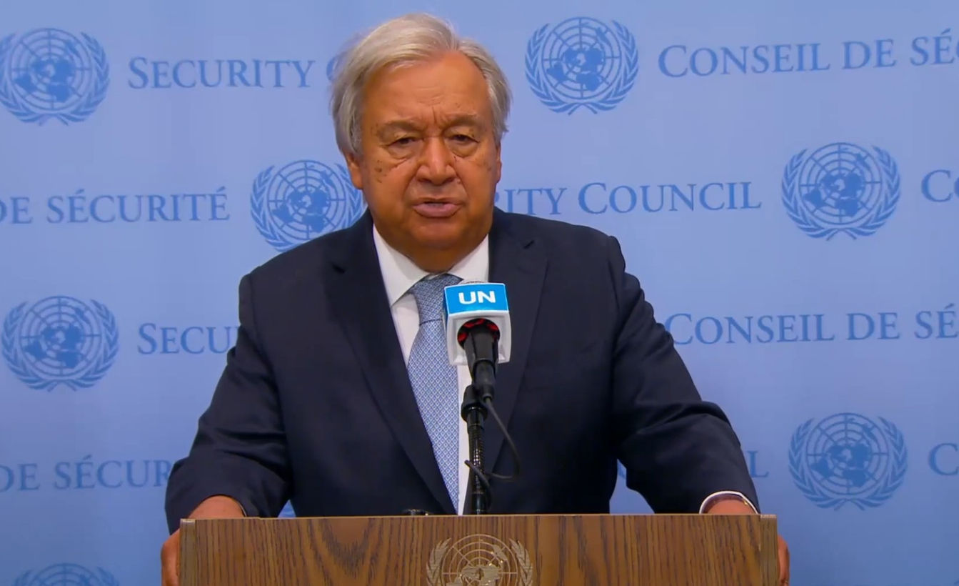 Gaza Faces Humanitarian Crisis as Polio Resurfaces, Warns UN Secretary-General