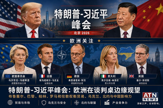 欧洲从贸易、乌克兰、北约和中国影响力的角度观察特朗普与习近平峰会。对布鲁塞尔、巴黎、柏林、罗马和伦敦而言,关键问题是外交能否降温,还是会把代价转嫁给欧洲。