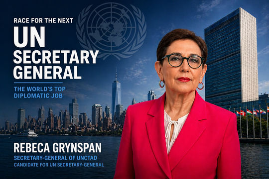 Rebeca Grynspan enters the U.N. race with economic gravitas and reform credibility — and a candidacy shaped by the question of whether system knowledge can become political force.