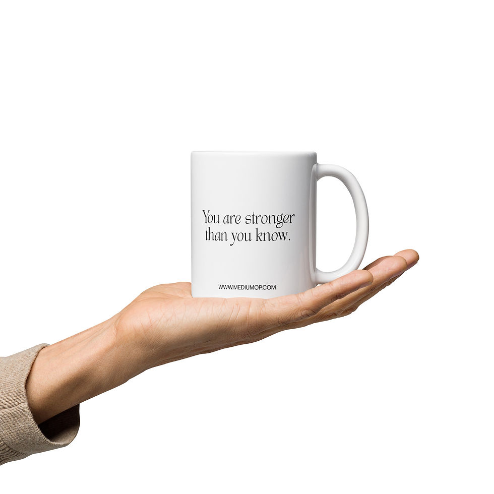 Thumbnail: Opie Reminder Mug | You are stronger than you know.