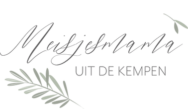 Logo van meisjesmama uit de Kempen