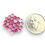 Thumbnail: Pink Tourmaline Cabochons Smooth Cut - 3mm Round