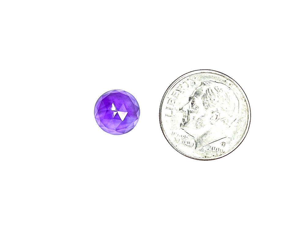 Thumbnail: amethyst round cabochon