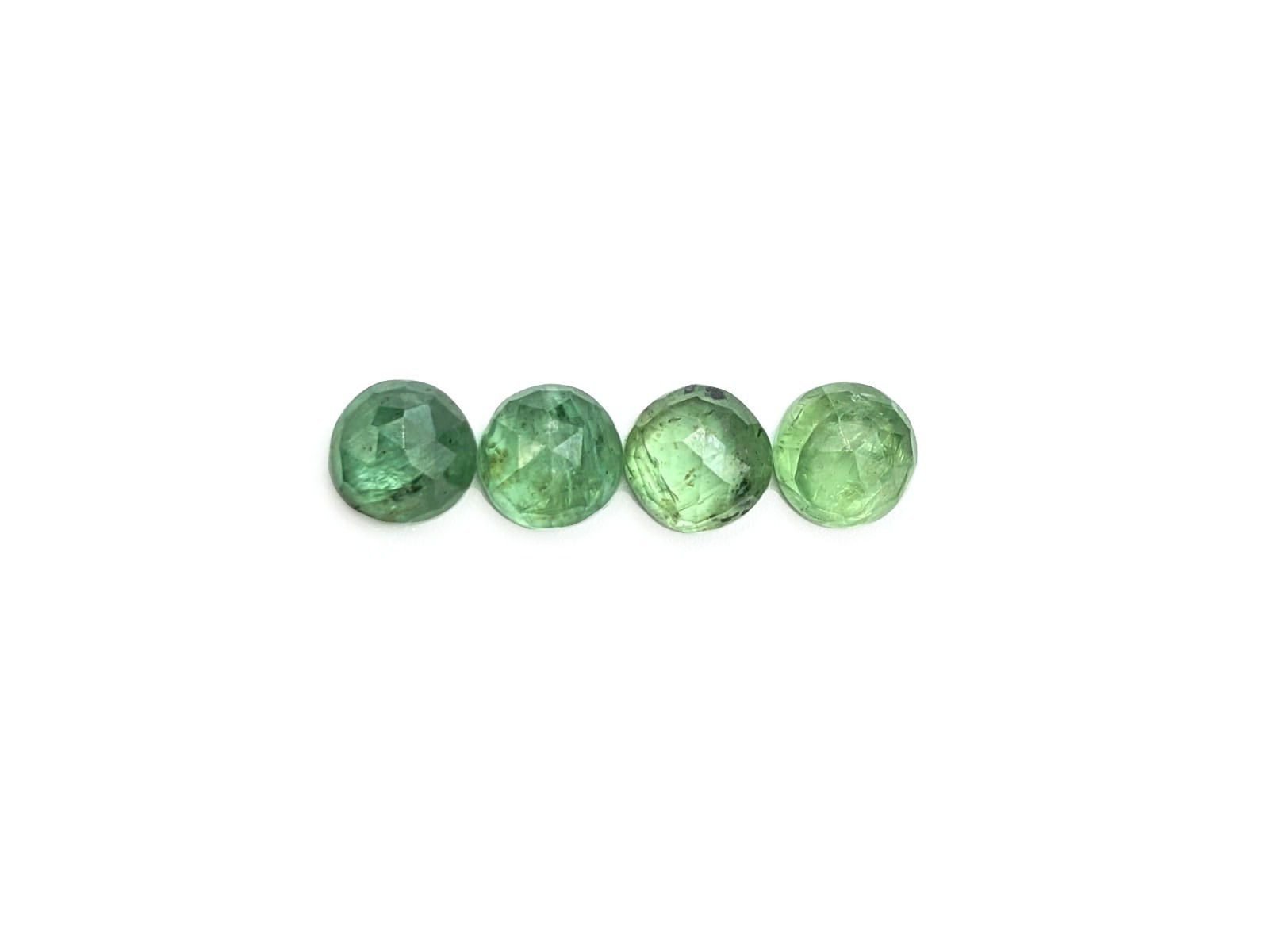 green kyanite round cab