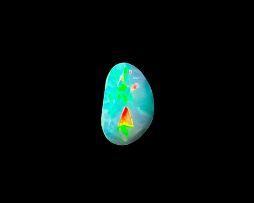 Ethiopian Opal Cabochons Rose Cut - 13.2 x 8.4 x 3.2mm