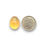 Thumbnail: Citrine Cabochons Rose Cut - 16 to 17 mm