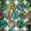 Thumbnail: Abalone Paua Shell Cabochon - 18 mm round
