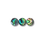 Thumbnail: Abalone Paua Shell Cabochon - 8 mm round