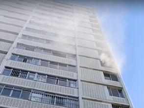 Incêndio em apartamento no Centro de São José deixa dois feridos por inalação de fumaça
