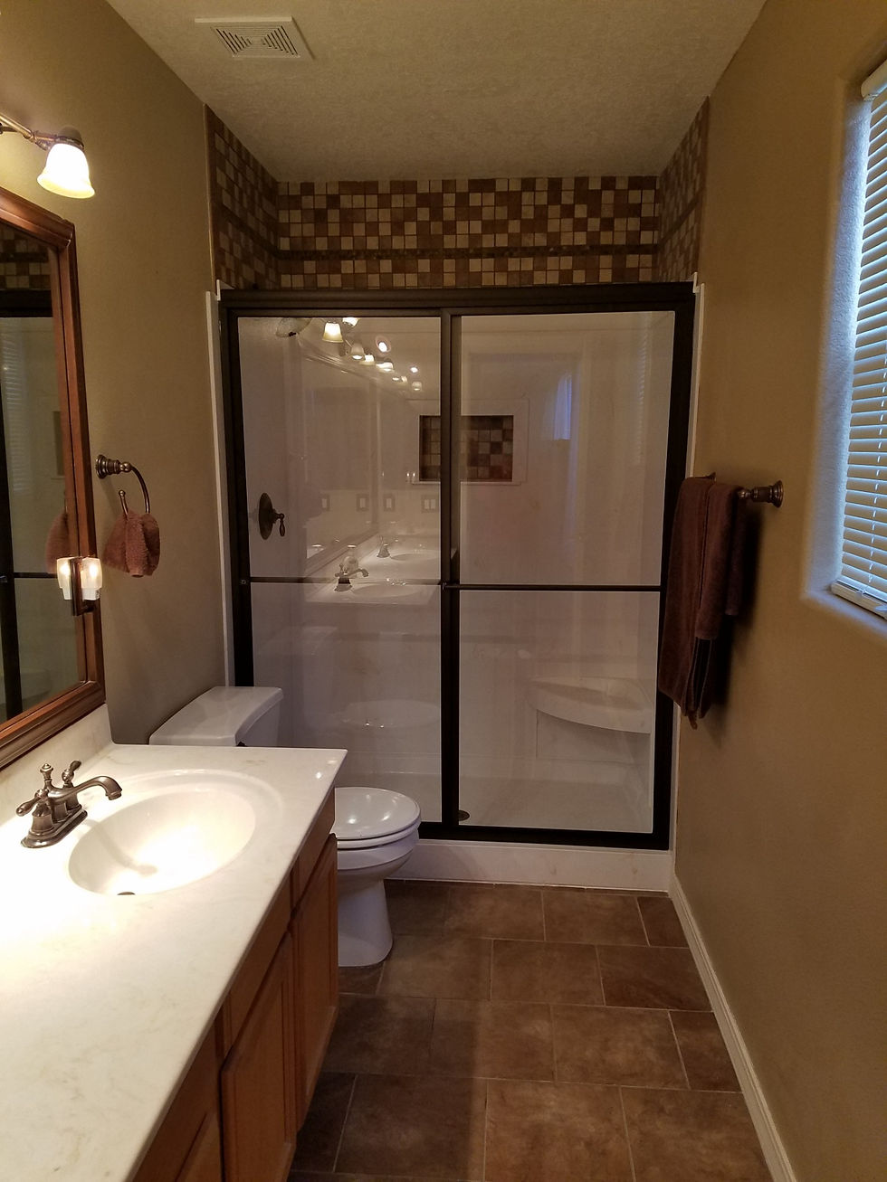 Tile Floor and Accent