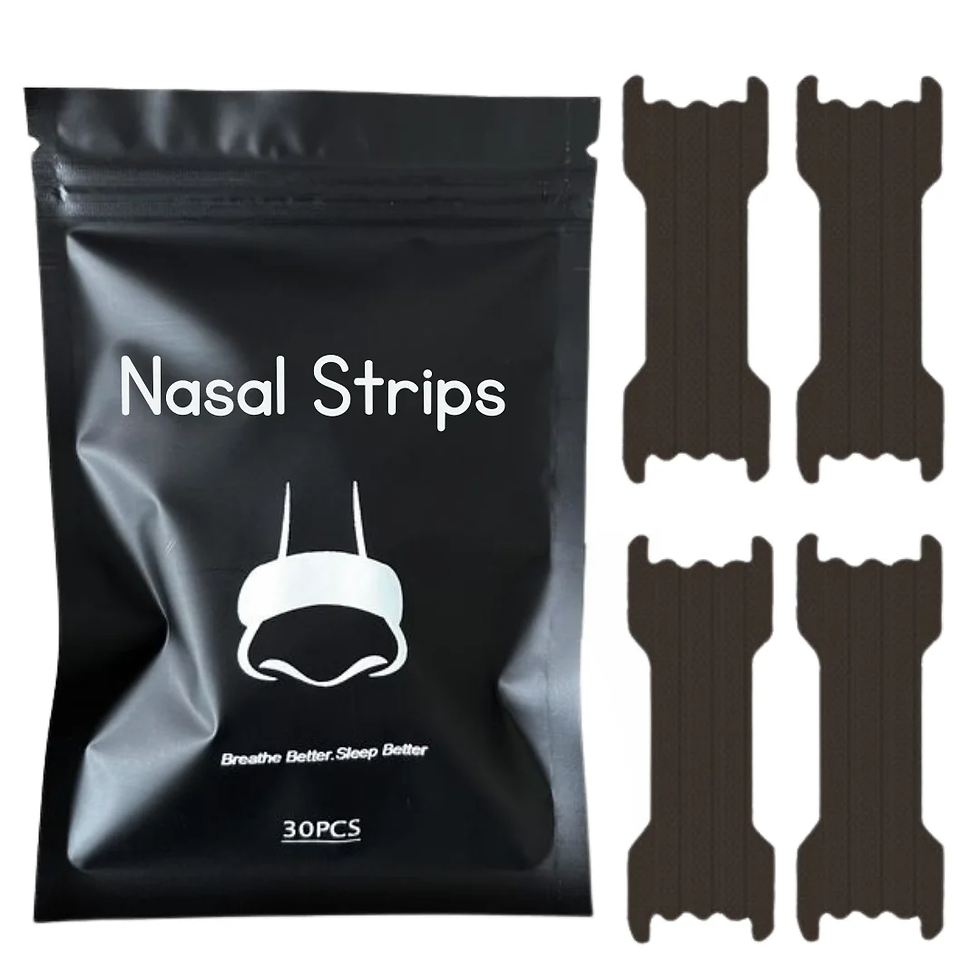 Thumbnail: 30/60PCS Nose Strips Extra Strength Nasal Strips Relief Strips for Better Sleep 