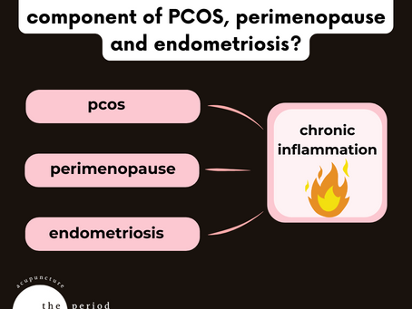 Chronic Inflammation, a Thread Between Perimenopause, PCOS and Endometriosis?