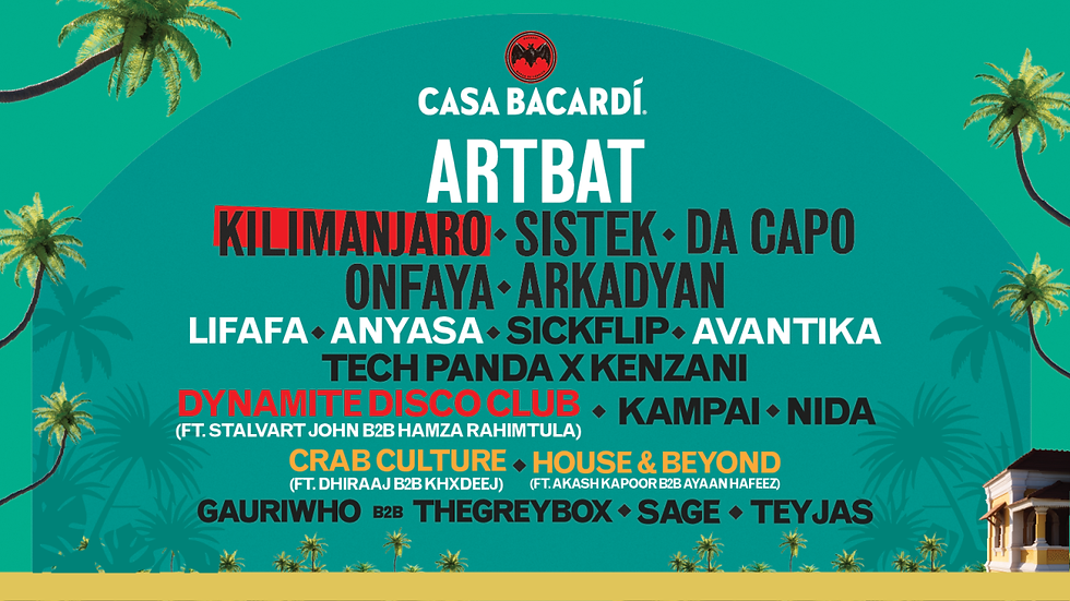 Casa Bacardi Goa 2026