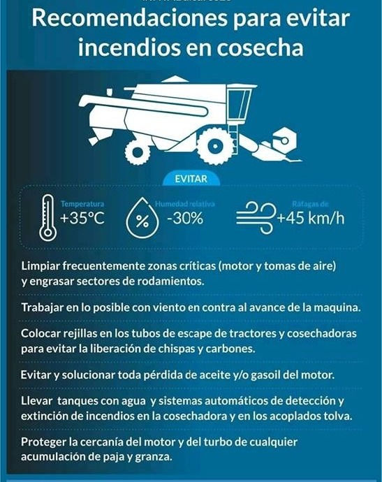 recomendaciones para cosecha