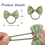 Thumbnail: 10pc Small Bow Hair Ties