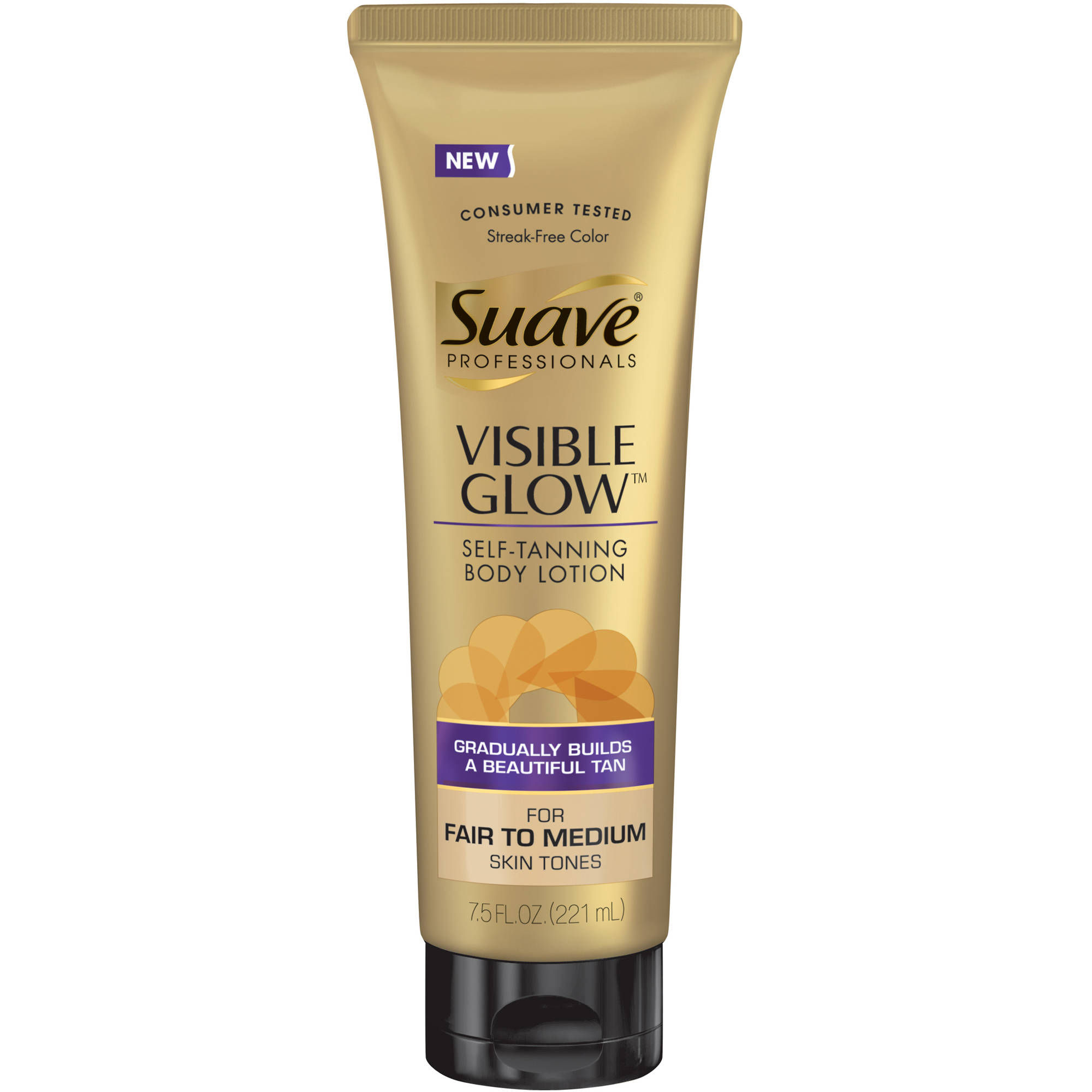 Suave Visible Glow Self-Tanning Body Lotion