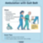 Ambulation with Gait Belt