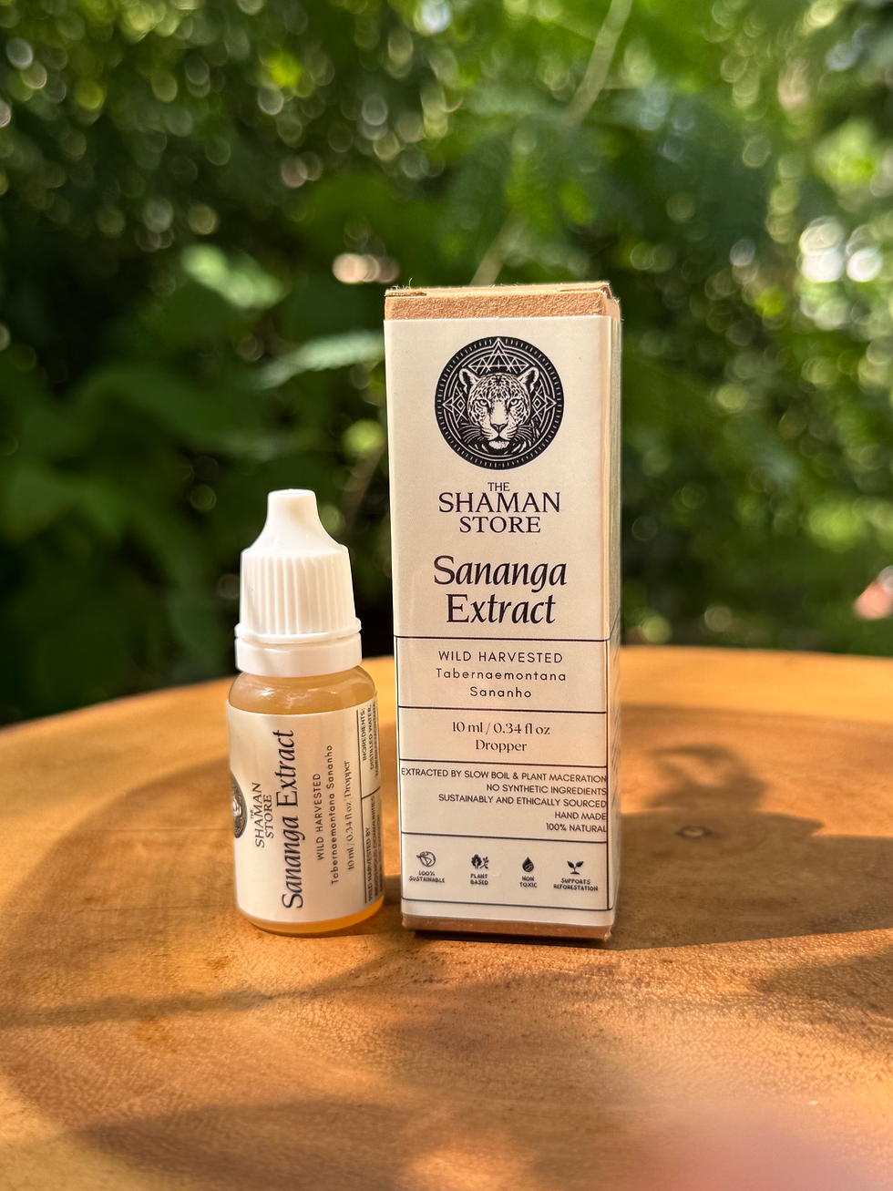 Sananga becchette eye drops colirio mana heins Tabernaemontana Sananho undulata with box