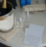 Champagne Bottle and glasses
