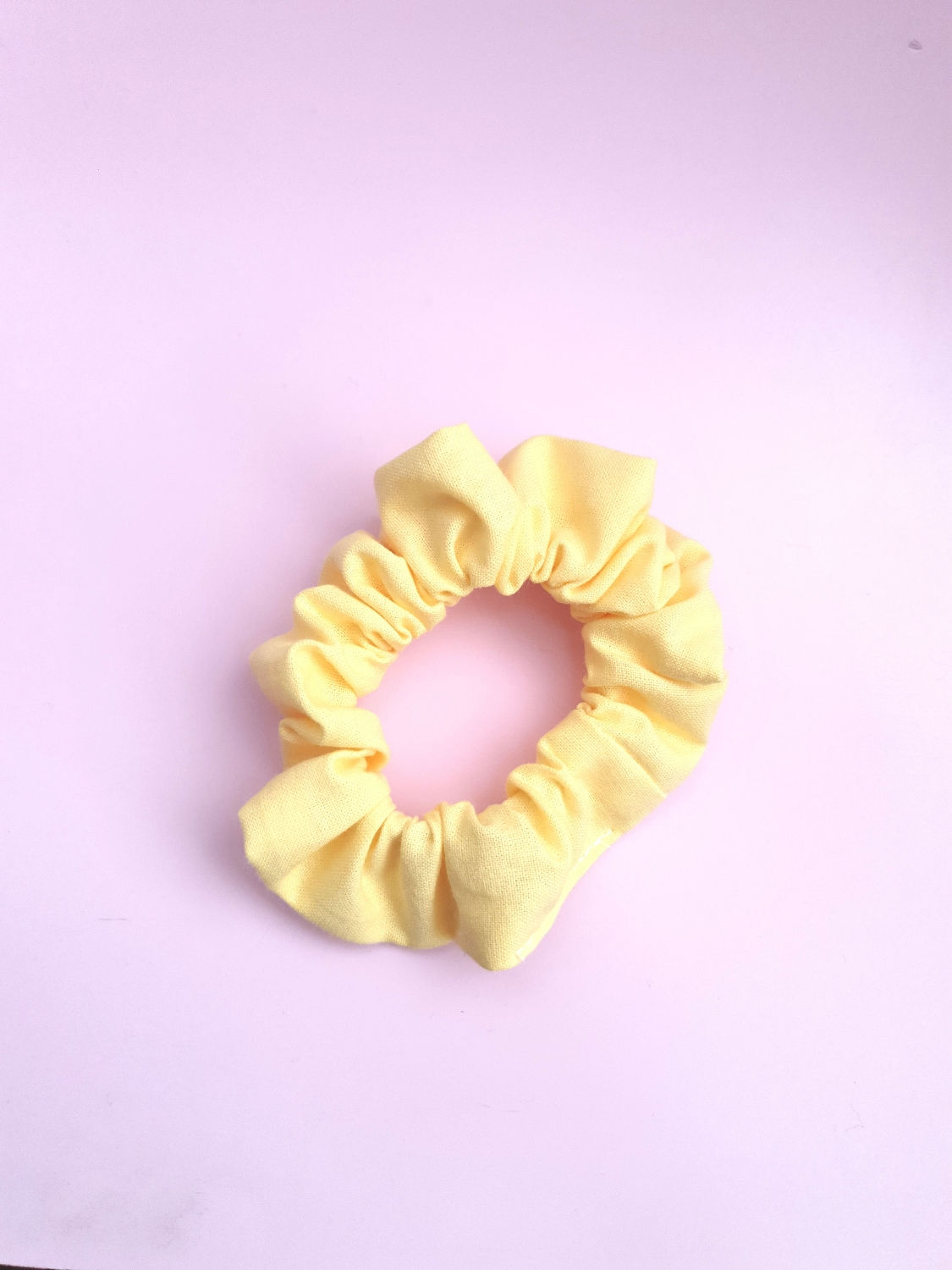 Lemon Standard Eco Scrunchie