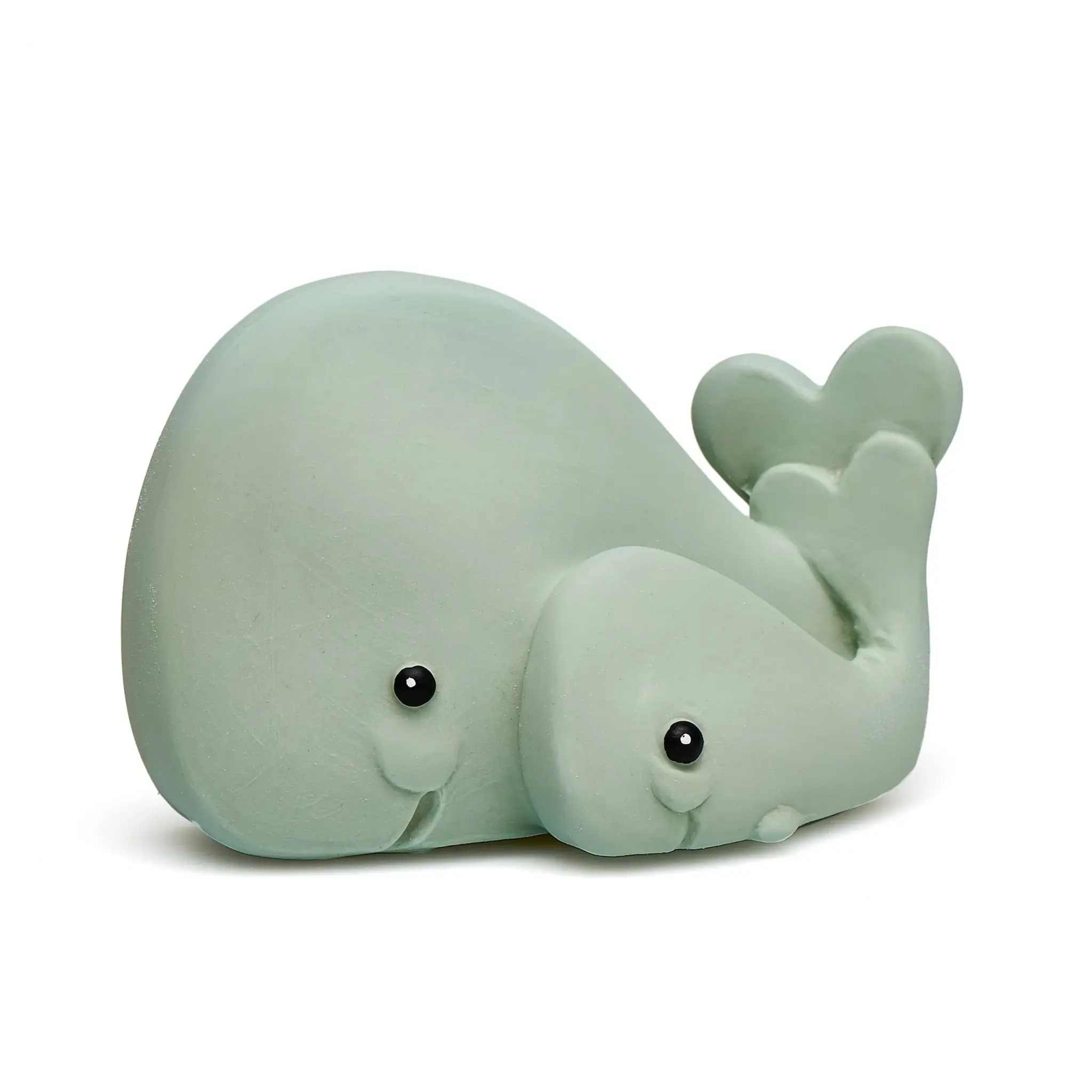Whale & Calf Teether - Pale Blue