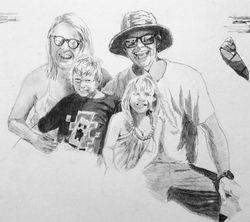 Draper Family - Helen, Chris, Harry & Lilly