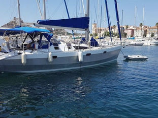 Shazzan à son arrivée au port de La Ciotat