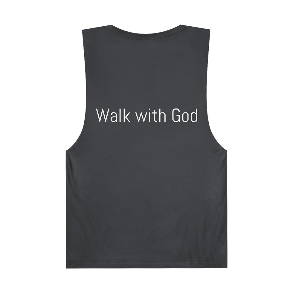 Thumbnail: Walk with God - Tank unisex