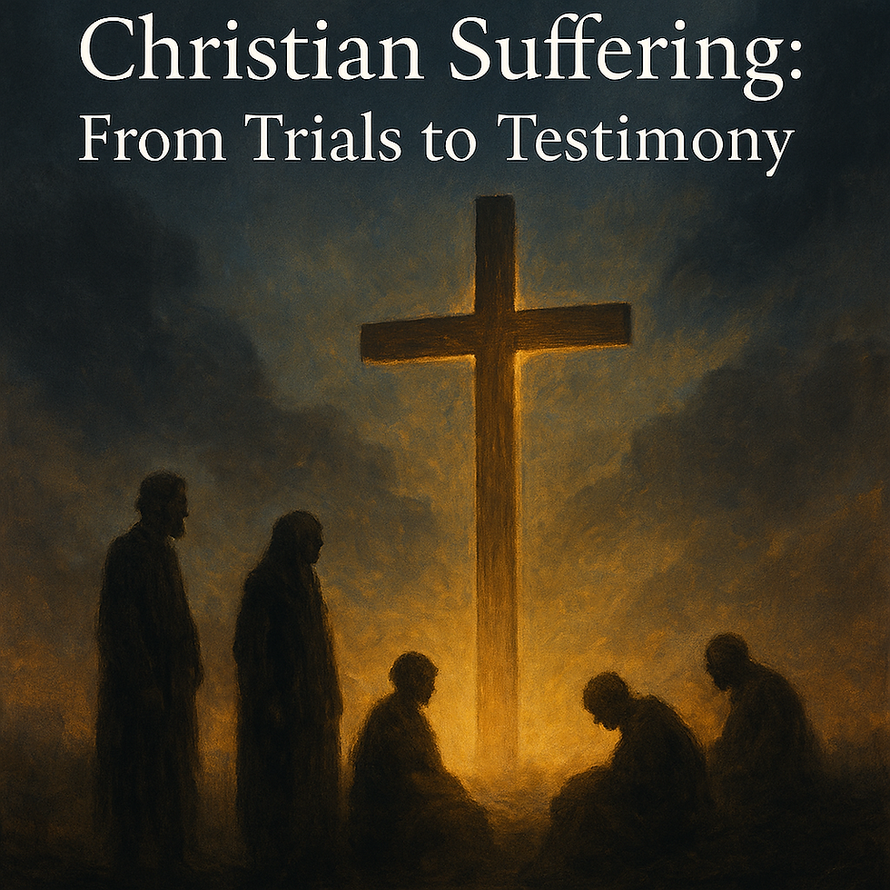 Christian Suffering: From Trials to Testimony