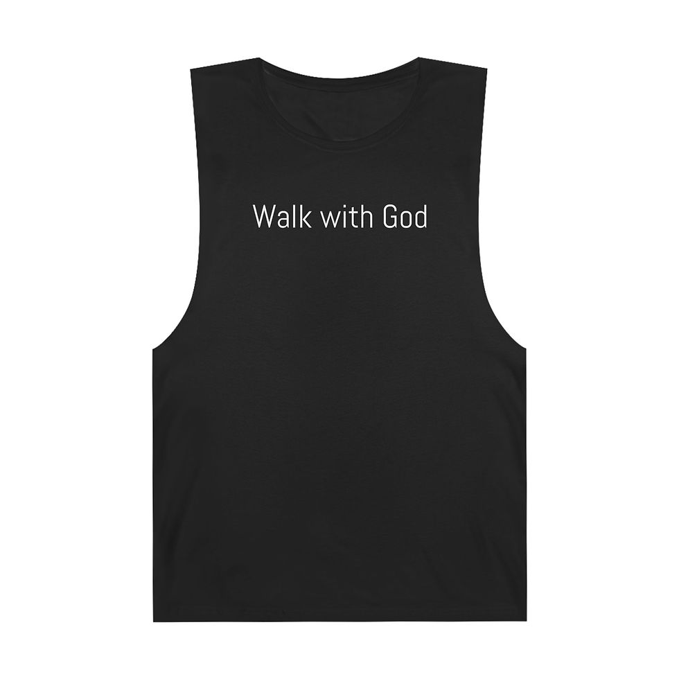 Thumbnail: Walk with God - Tank unisex