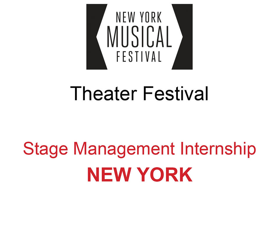 Theater Internship New York