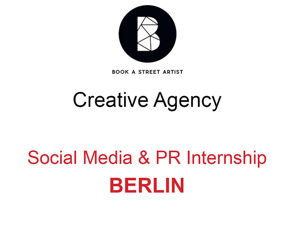 Social Media Internship Berlin