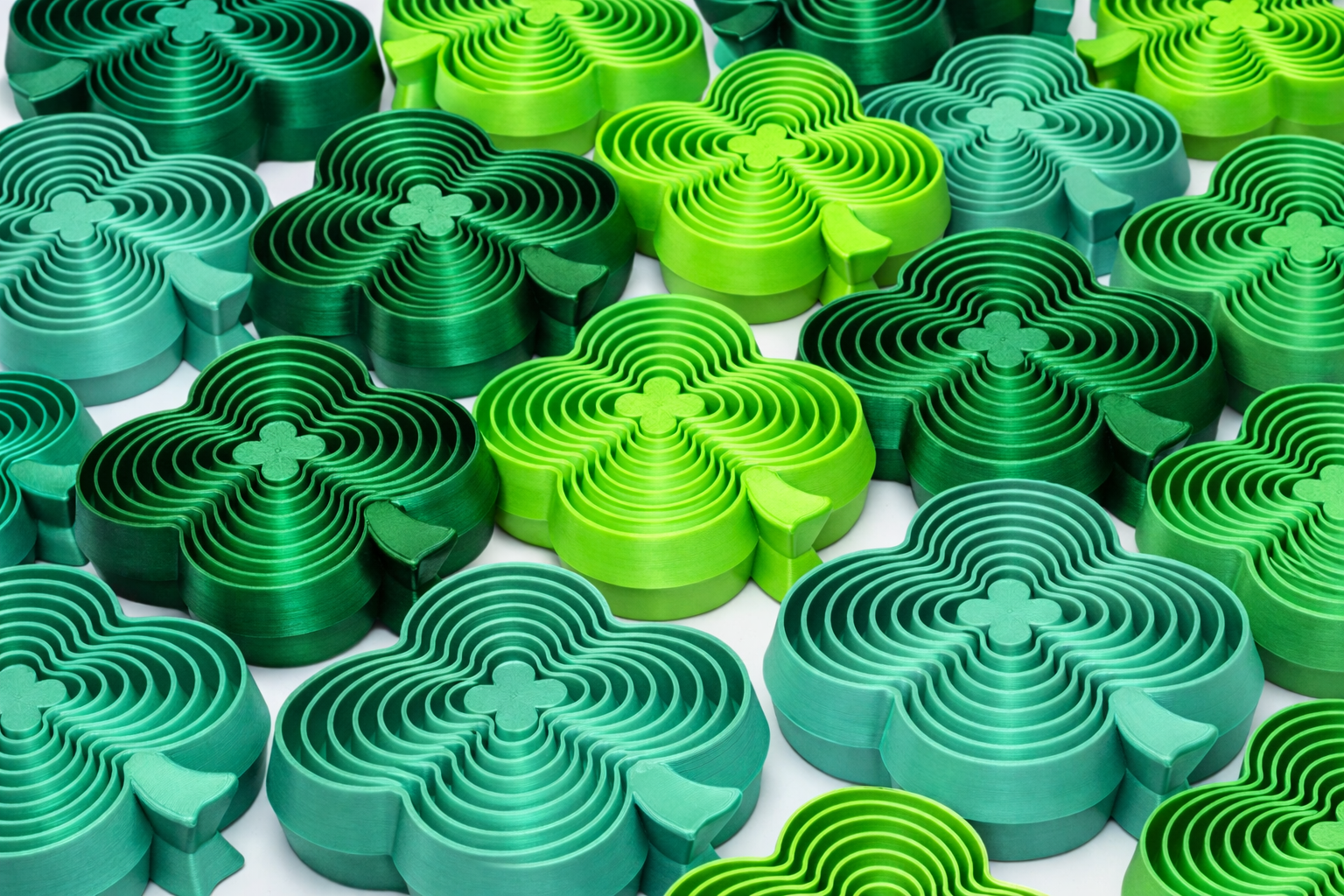 Layered Shamrock Fidget