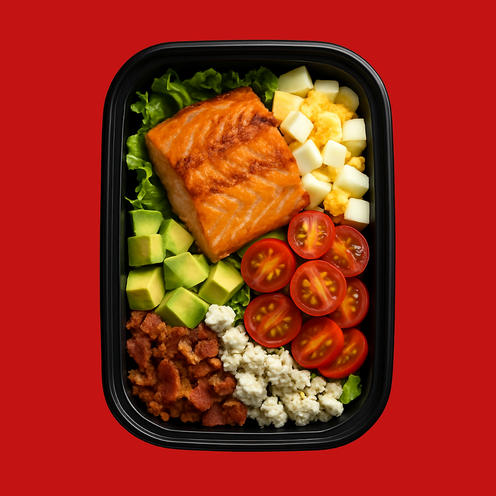 Salmon Cobb Salad