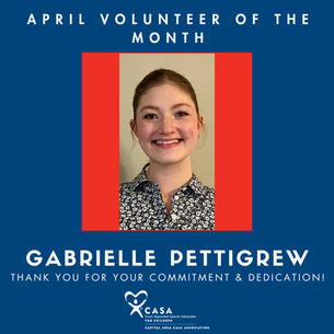 Volunteer of the Month April 2026