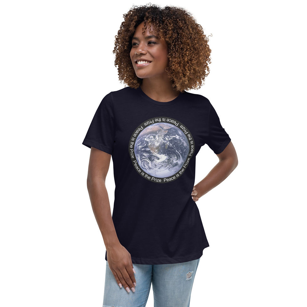 Thumbnail: Peace Is The Prize Women's Relaxed T-Shirt