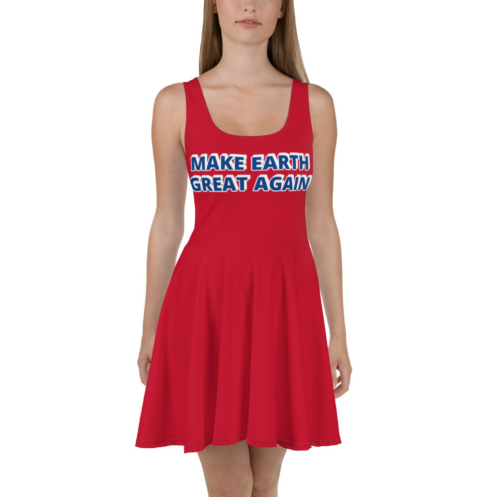 MEGA Skater Dress - Red, White and Blue