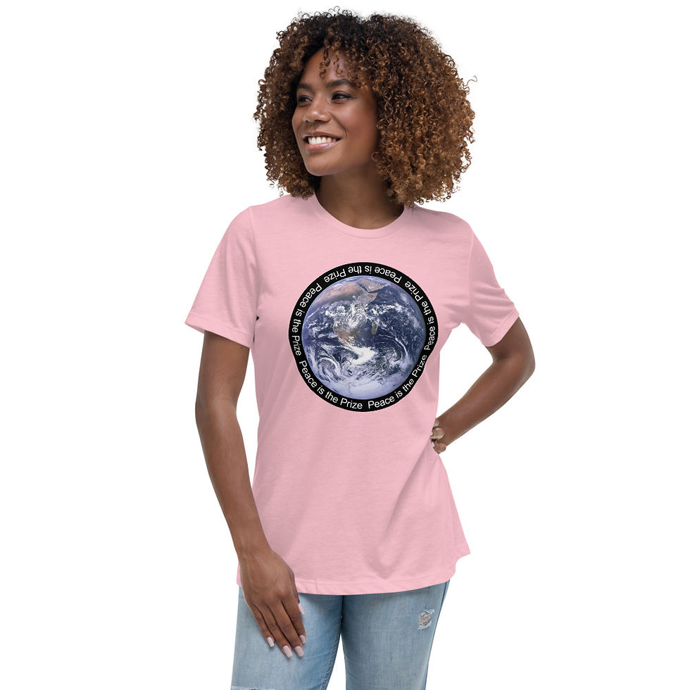Thumbnail: Peace Is The Prize Women's Relaxed T-Shirt