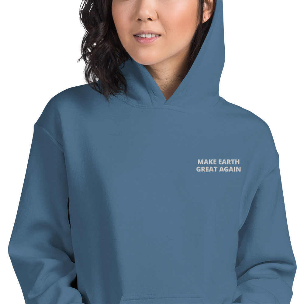 MEGA Unisex Hoodie - Indigo Blue