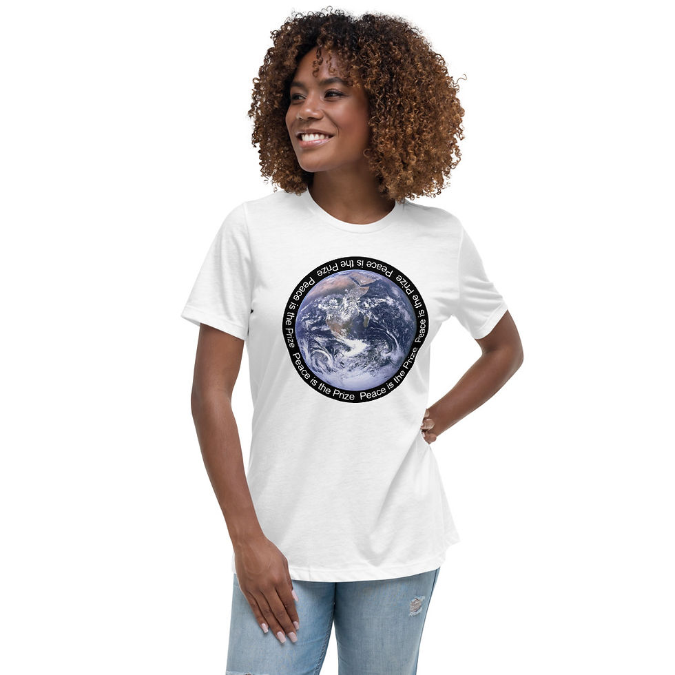 Thumbnail: Peace Is The Prize Women's Relaxed T-Shirt
