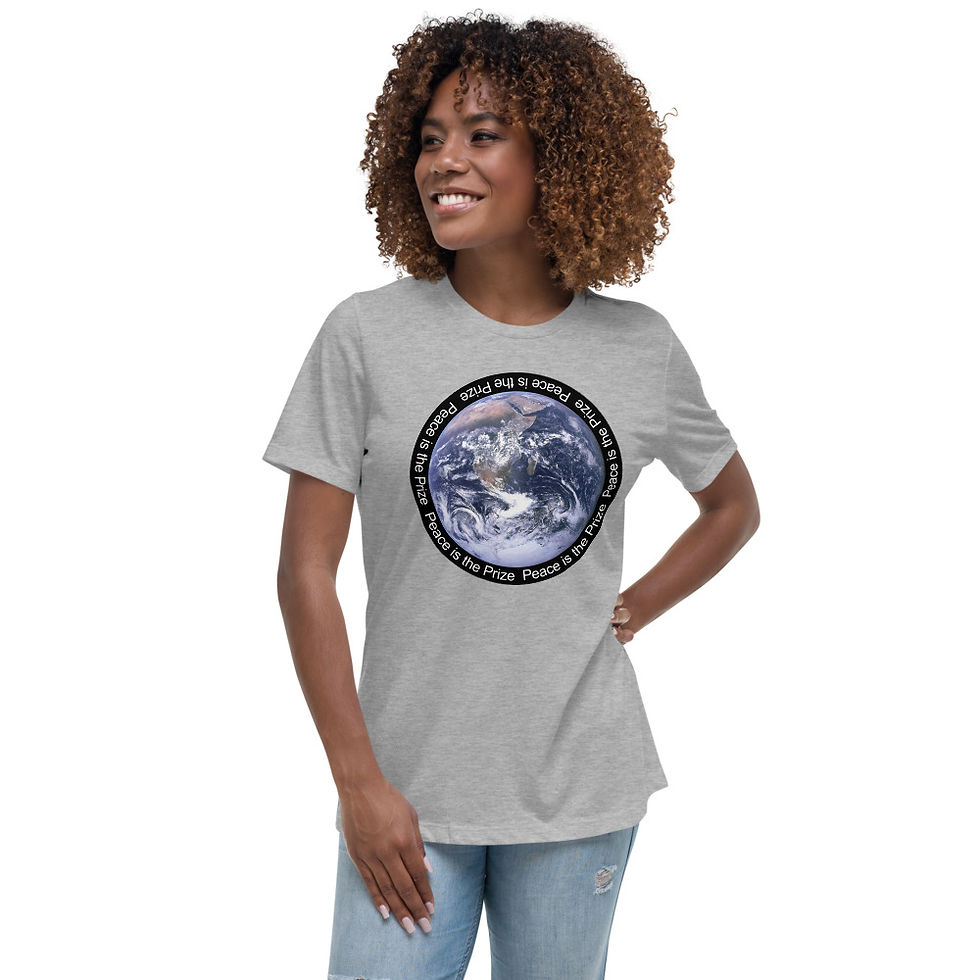 Thumbnail: Peace Is The Prize Women's Relaxed T-Shirt