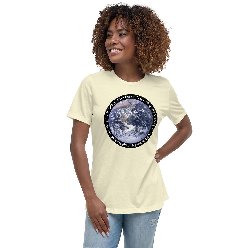 Thumbnail: Peace Is The Prize Women's Relaxed T-Shirt