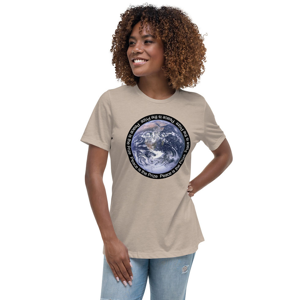 Thumbnail: Peace Is The Prize Women's Relaxed T-Shirt