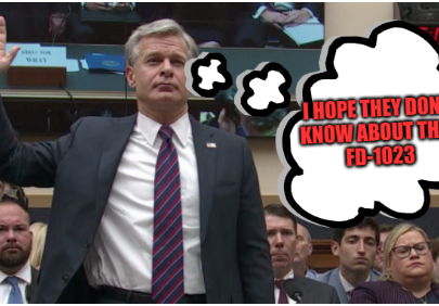 FD-1023 Explained! Weiner unhinged! Wray perjury exposed!  