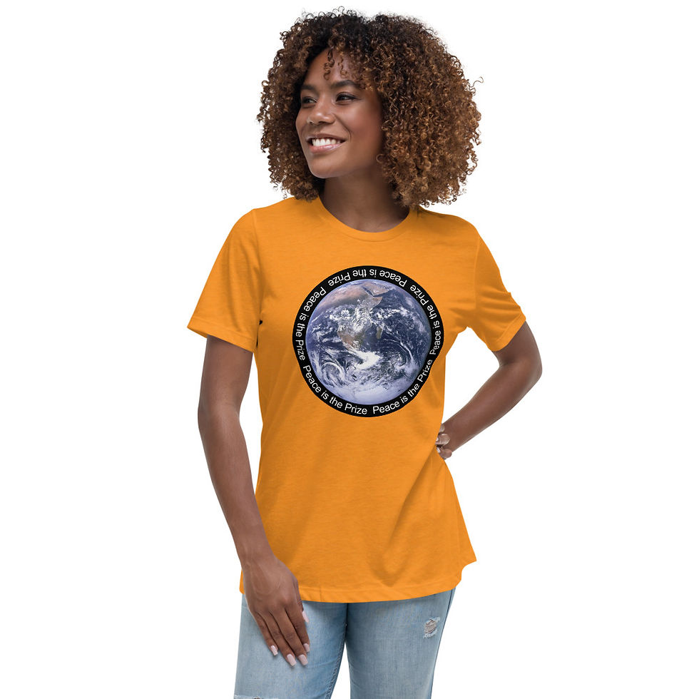 Thumbnail: Peace Is The Prize Women's Relaxed T-Shirt