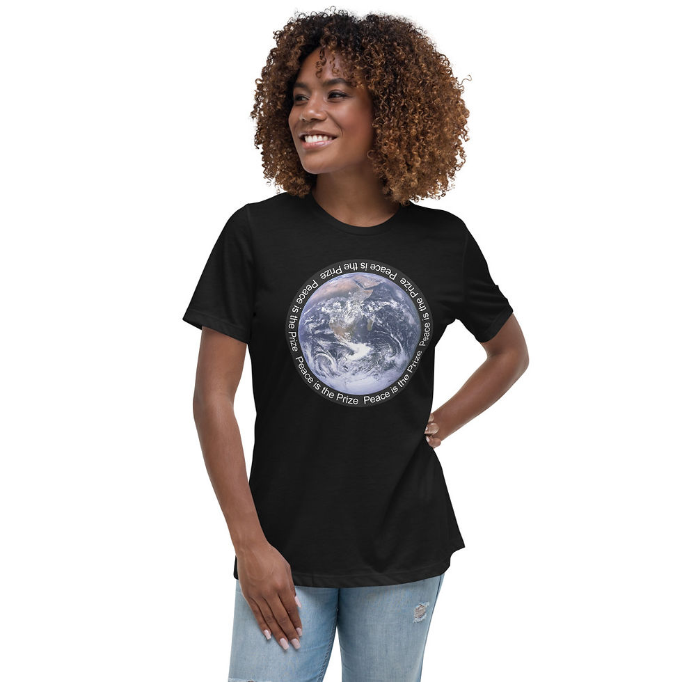 Thumbnail: Peace Is The Prize Women's Relaxed T-Shirt
