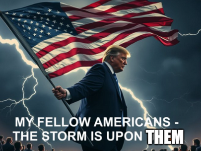 5/5/2025 - Storm is upon them! 2 names revealed in Diddy!  Alcatraz! Movie industry! No necktie Trump!