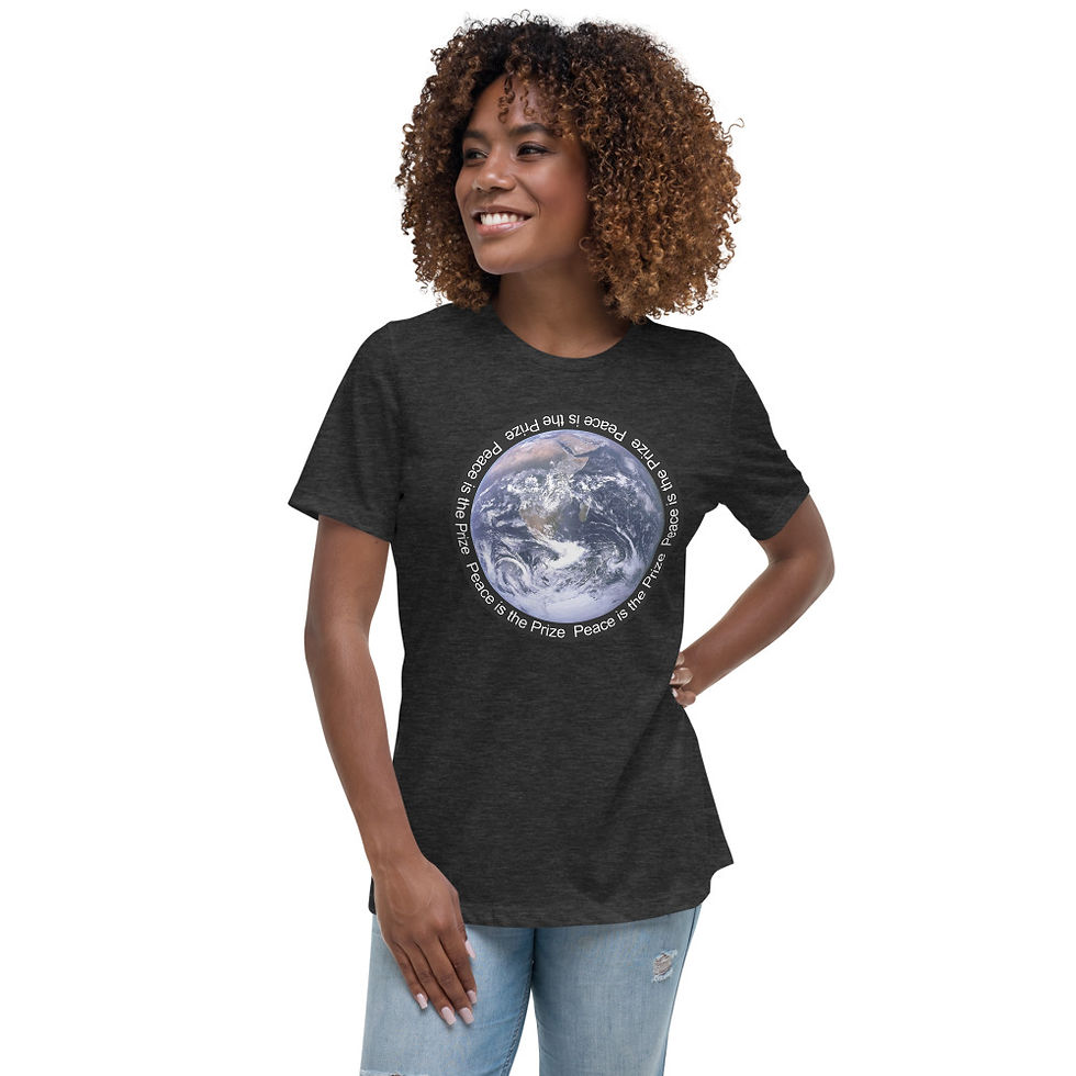 Thumbnail: Peace Is The Prize Women's Relaxed T-Shirt