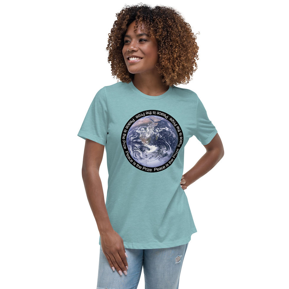 Thumbnail: Peace Is The Prize Women's Relaxed T-Shirt
