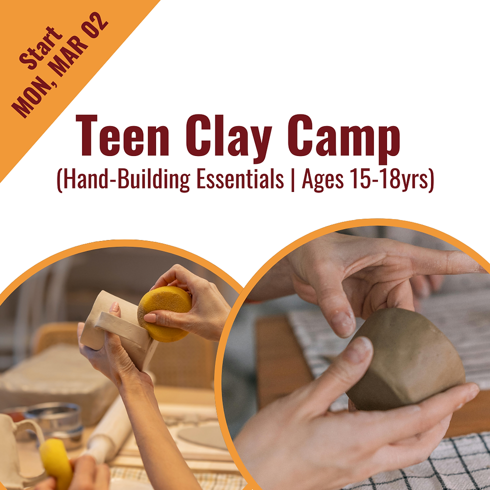 Teen Clay Camp (March 2026)
